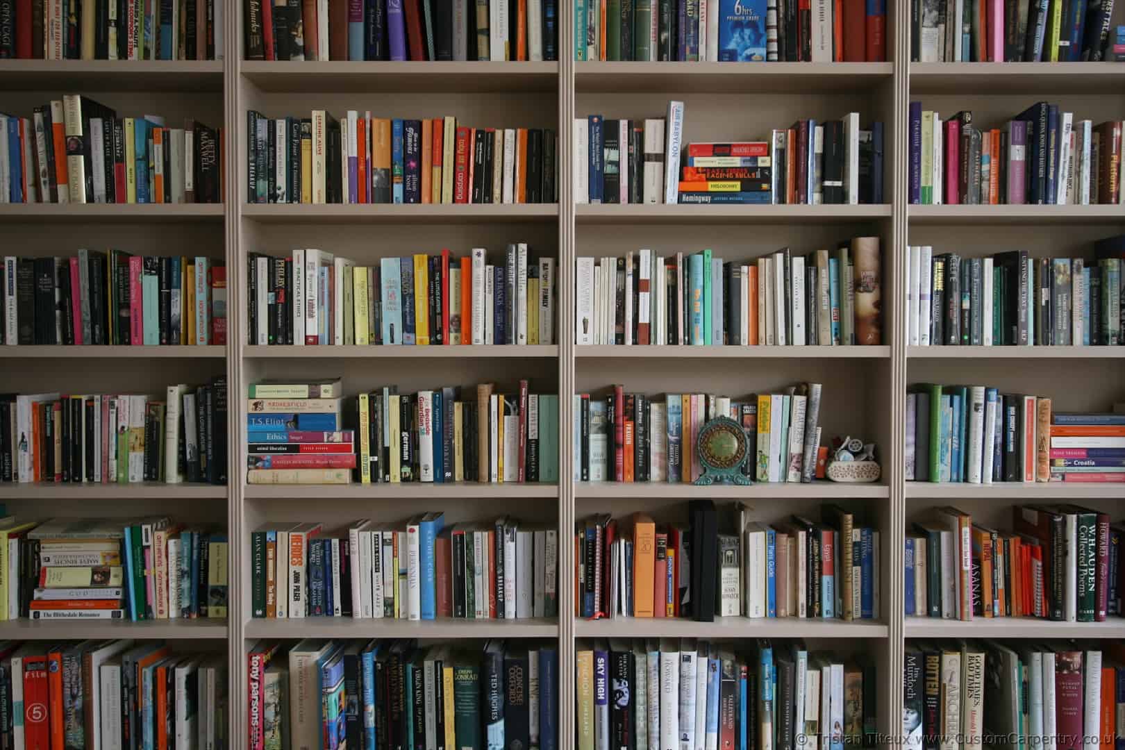 First Bespoke Fitted Bookcase I Ever Built - Empatika