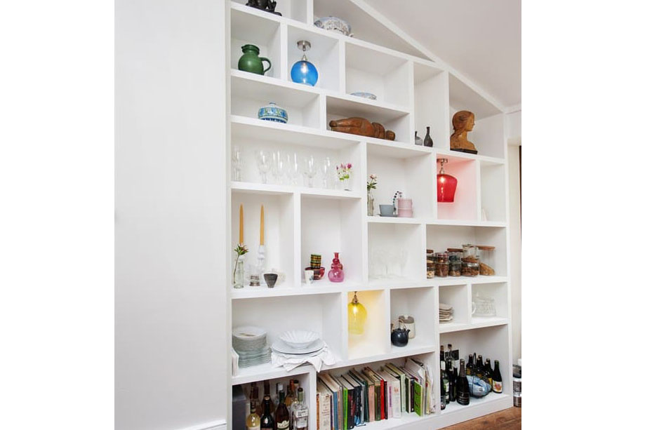 Bespoke shelving London