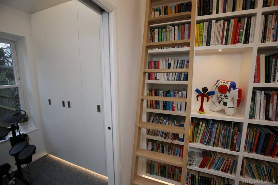 Large library unit designed by Empatika