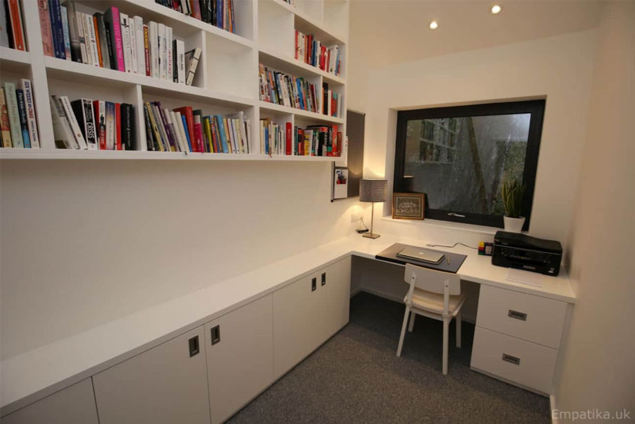 Large library unit designed by Empatika