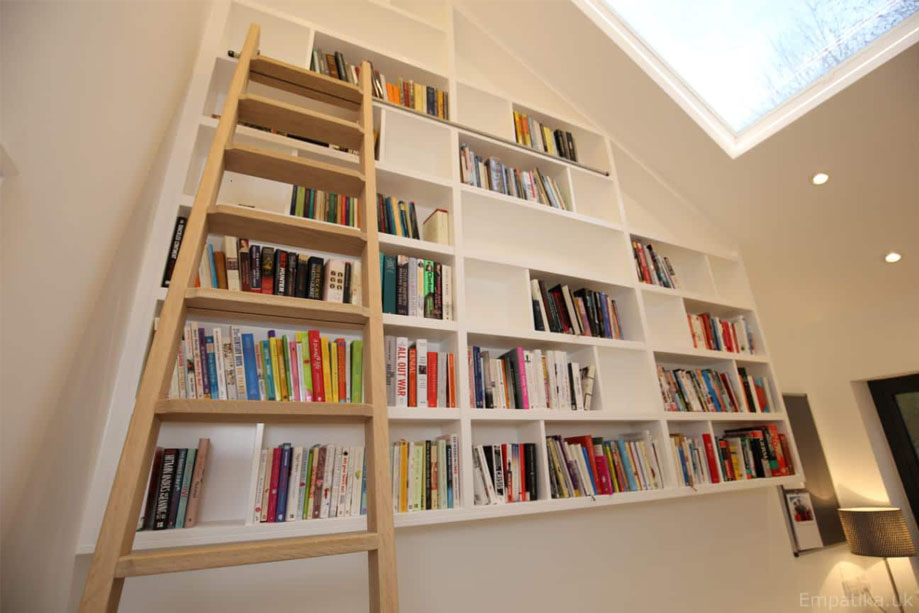 Large library unit designed by Empatika