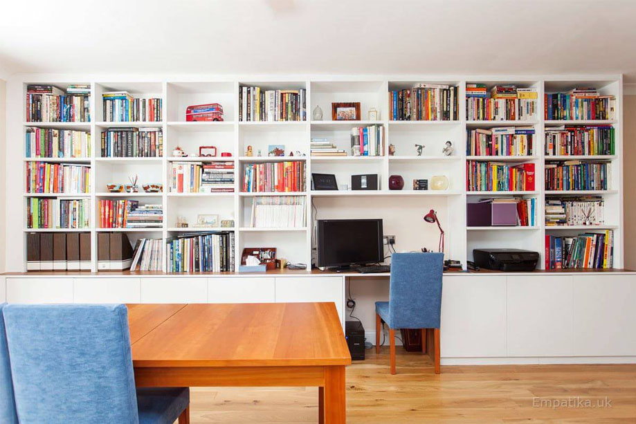 Bespoke home office unit by Empatika