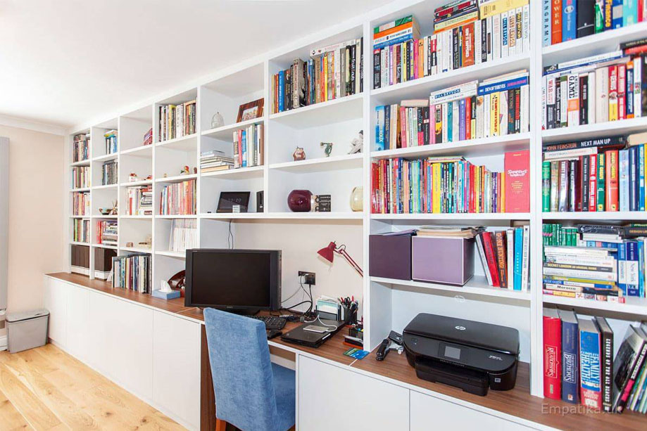 Bespoke home office unit by Empatika